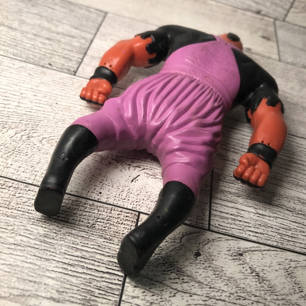 Bend-ems Toy Wrestling Action Figure 1995 Titan WWF Mabel Viscera Bid Daddy - Picture 6 of 9